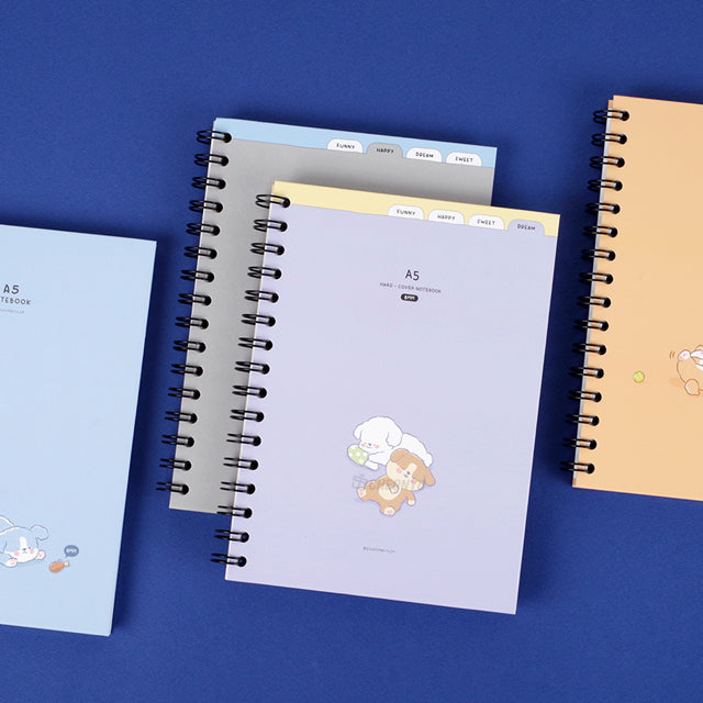 Thick A5 Hard Cover Line Notebook