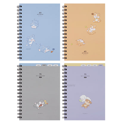 Thick A5 Hard Cover Line Notebook