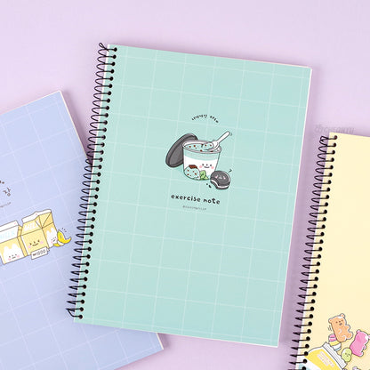 Ssueim&Cclim Unruled Spiral Notebook