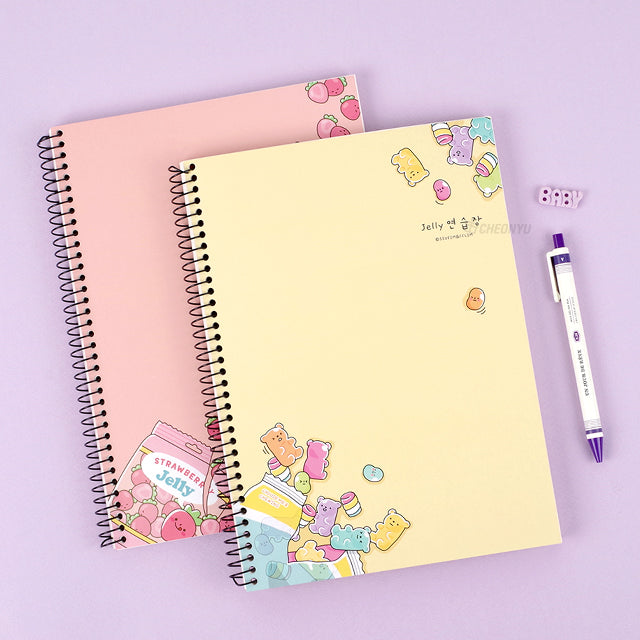 Ssueim&Cclim Unruled Spiral Notebook