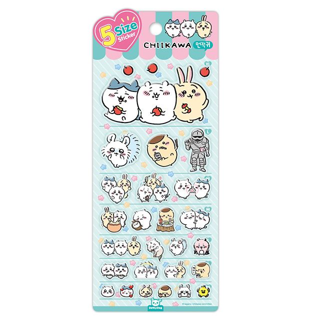 Chiikawa Stickers Set
