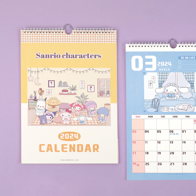 Sanrio To-Do Wall Calendar