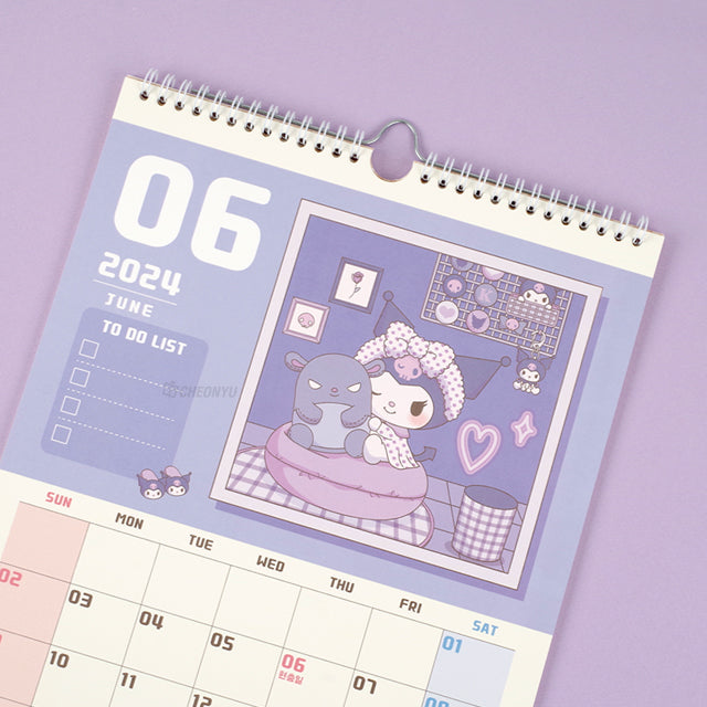 Sanrio To-Do Wall Calendar