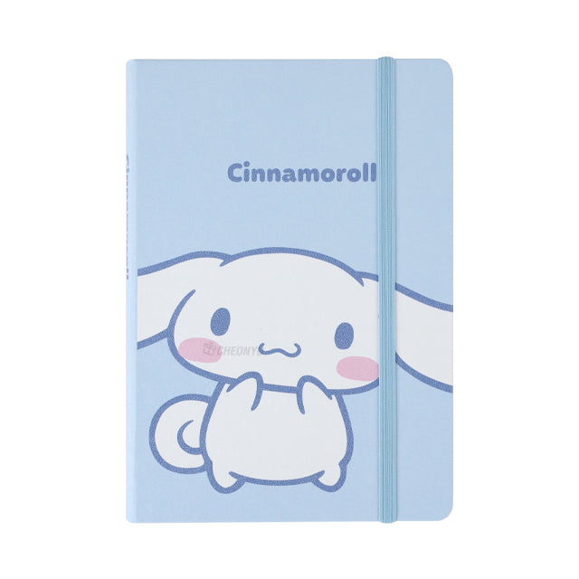 Sanrio Hard Daily Journal/ Notebook With Sticker Set