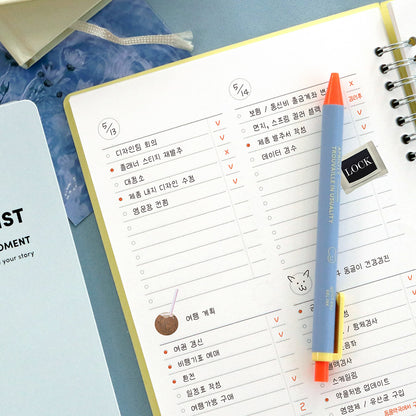 Daily Checklist Planner Size A5