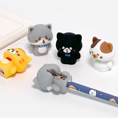 Cat Silicon Pencil Sharpener