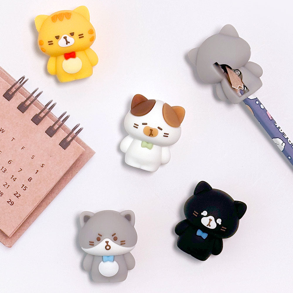 Cat Silicon Pencil Sharpener