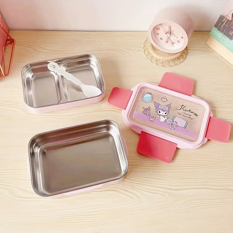 Sanrio Double Layer Stainless Steel Lunch Box