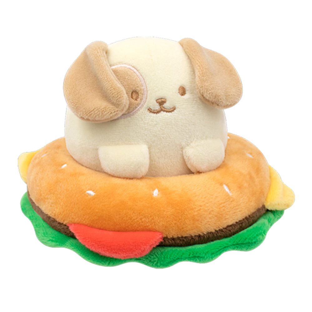 Anirollz Puppiroll Hamburger Floatie Plushie