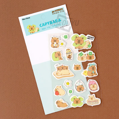 Capybara Pop Sticker