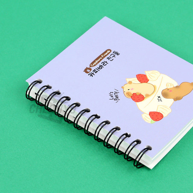 Capybara Spiral Notebook