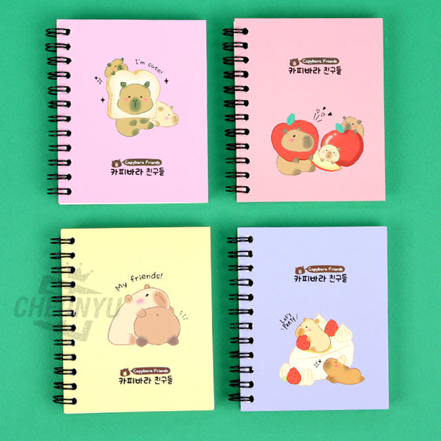 Capybara Spiral Notebook