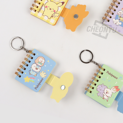 Pokemon Notepad with Keyring