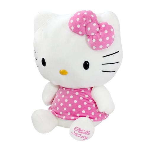 Sanrio Hello Kitty Dotty Doll/ Skirt Doll Medium Plush 10"