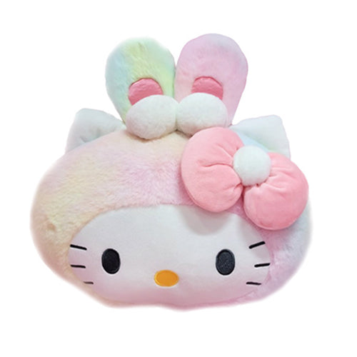 Sanrio Rainbow Face Cushion Plush