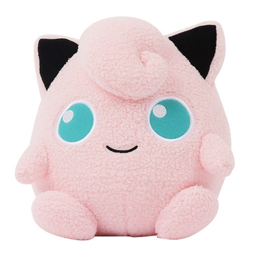 Pokémon Jigglypuff Curly Fabric Pastel Medium Plush