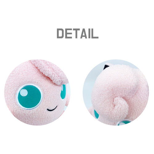 Pokémon Jigglypuff Curly Fabric Pastel Medium Plush