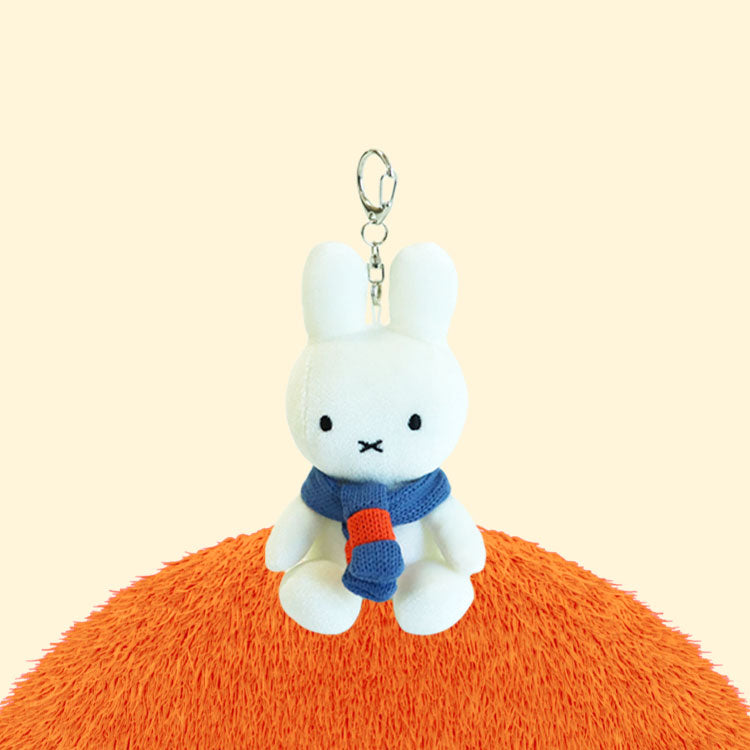 Miffy Scarf Plush Keychain