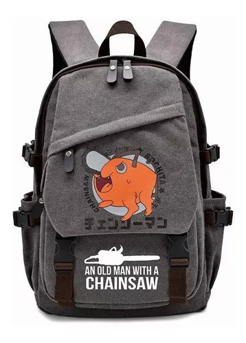 Chainsaw Canvas Backpack