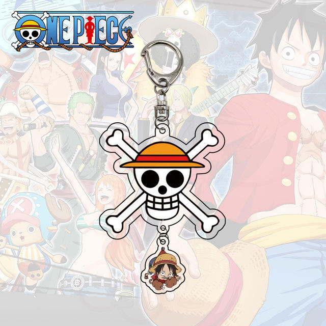 One Piece Acrylic Keychain