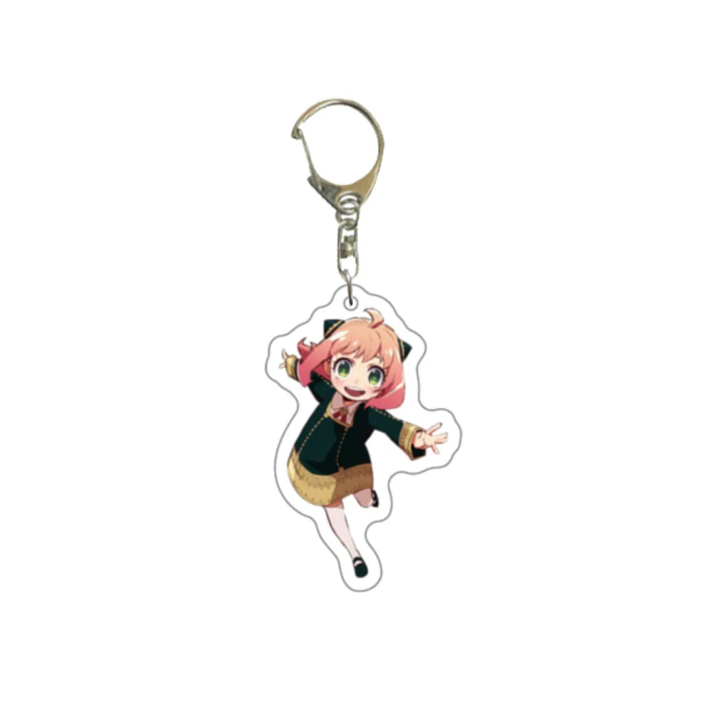 Spy Family Acrylic Pendant Keychain