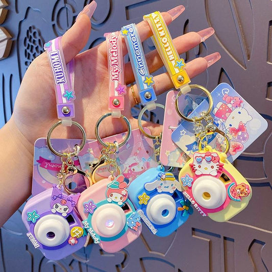 Sanrio Camera Keychain