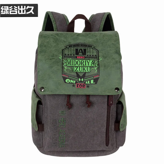 My Hero Academia Canvas Backpack