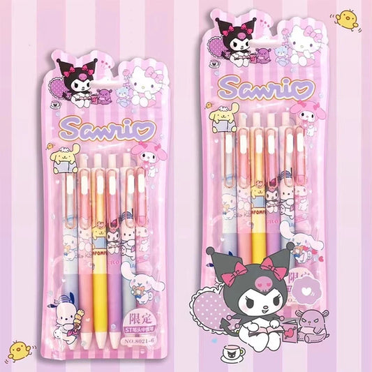 Sanrio 6 pcs Gel Pen Set