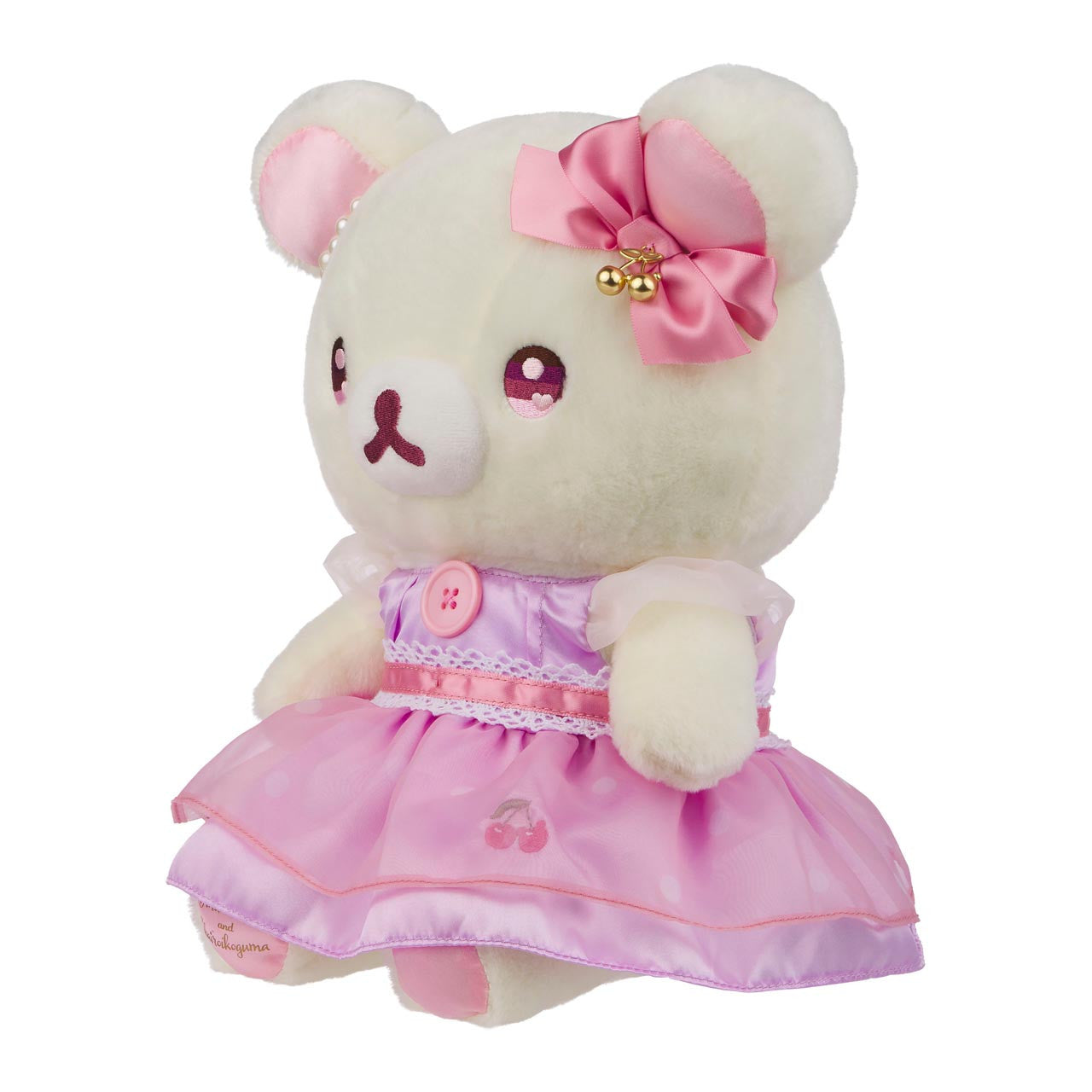 San-X Korilakkuma Original Cherry Dress Up Medium Plush