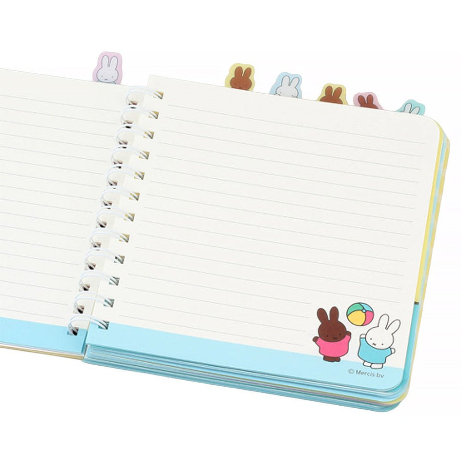 Miffy Index/ Sectioned Notebook