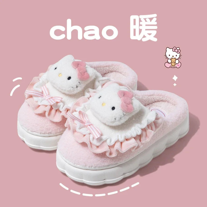 Sanrio Fluffy Winter Slippers