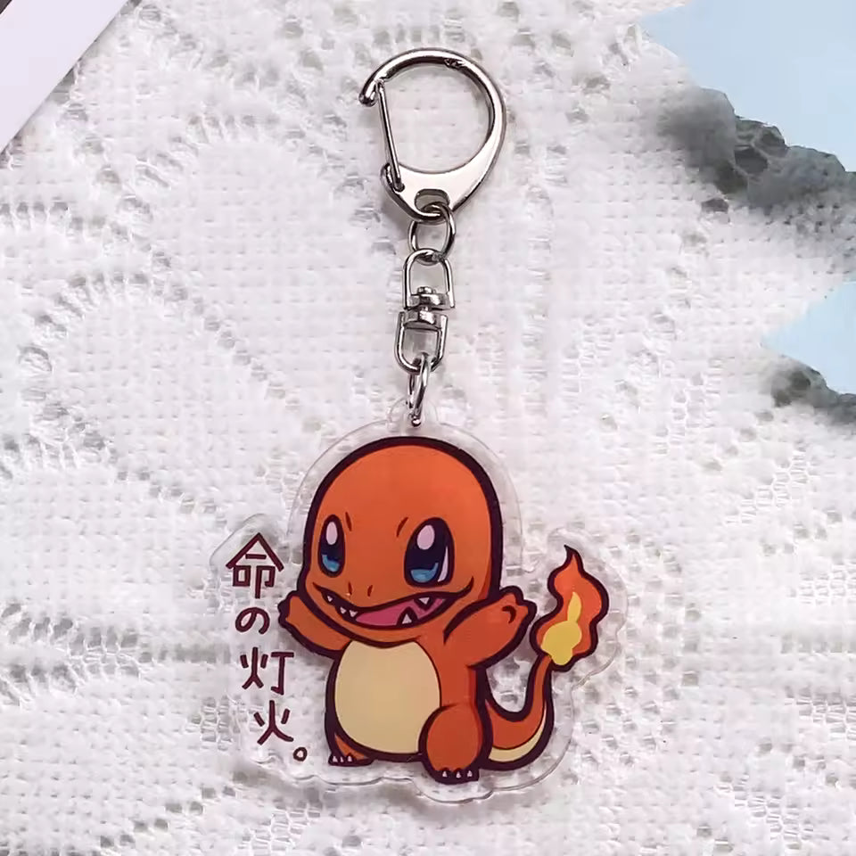 Pokemon Acrylic Keychain