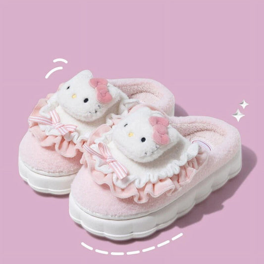 Sanrio Fluffy Winter Slippers