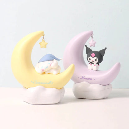 Sanrio Moon Shaped Night Lamp/ Desk Light