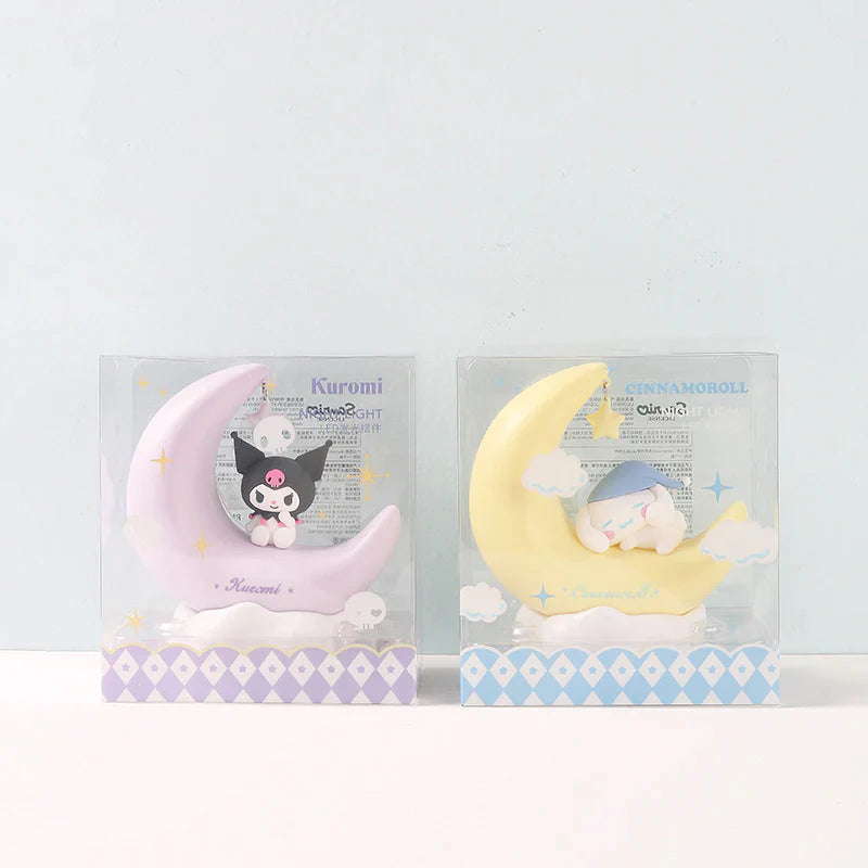 Sanrio Moon Shaped Night Lamp/ Desk Light