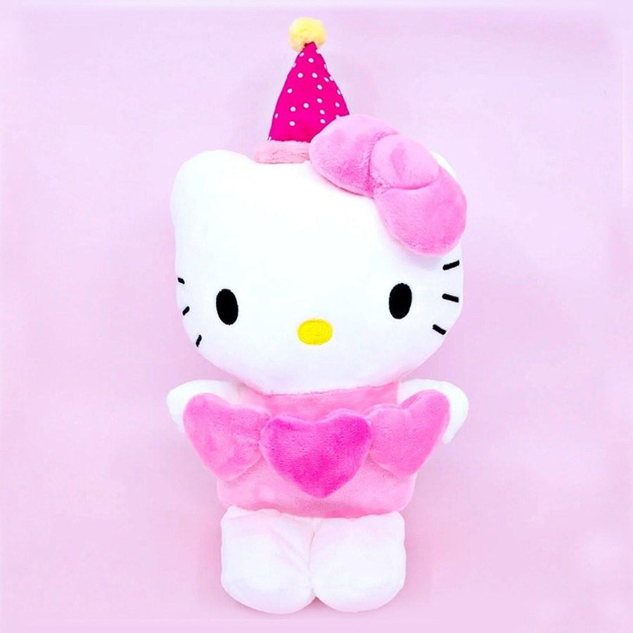 Sanrio Triple Heart With Crown Medium 14" Plush