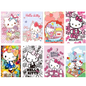 Hello Kitty Handmade Poster Set Of 8 Pieces