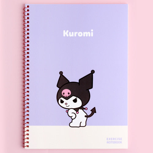 Kuromi 1/2 Mathematics Notebook – Kashi City