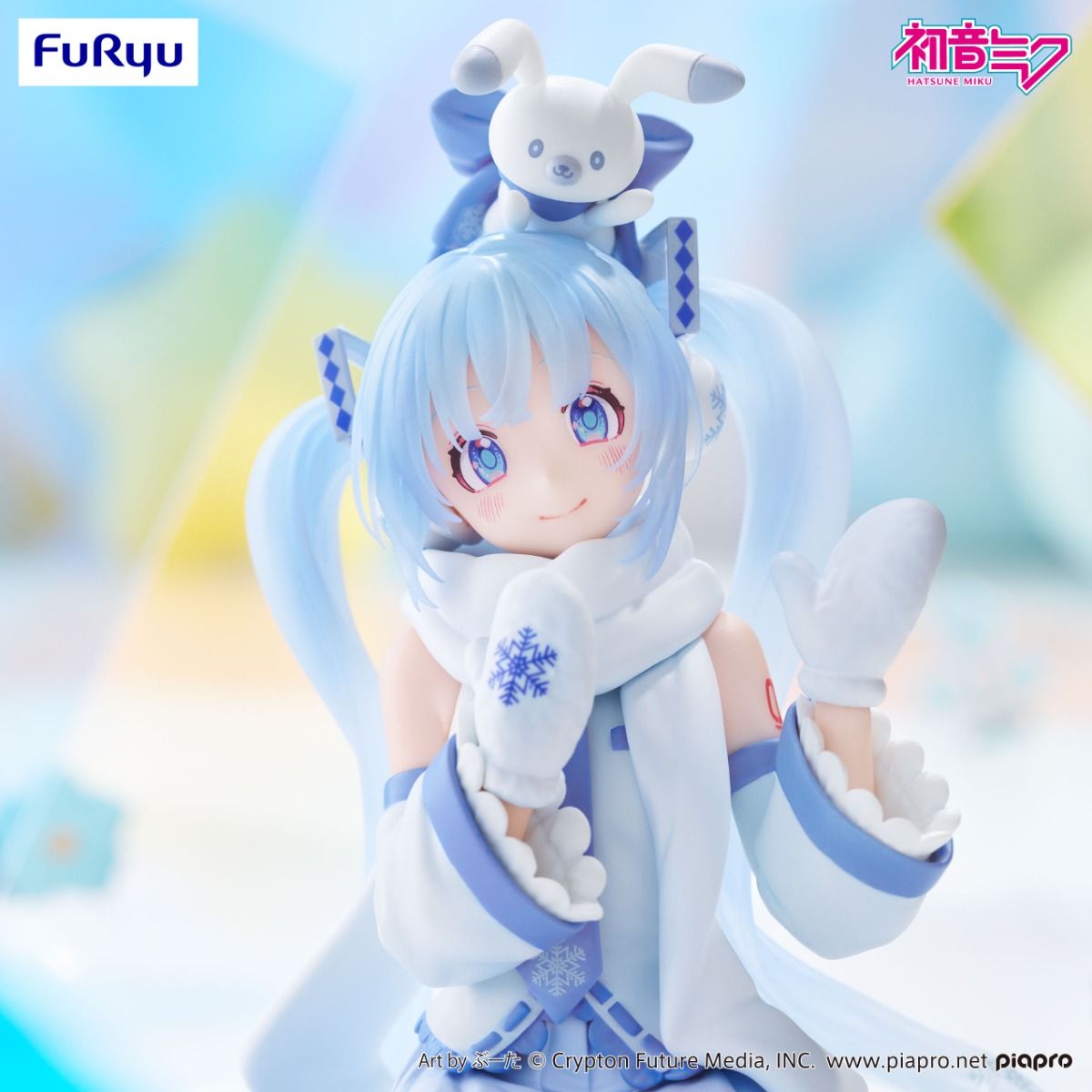 Furyu USA: Hatsune Miku Noodle Stopper - Snow Miku Sky Town 10th ver. Figure