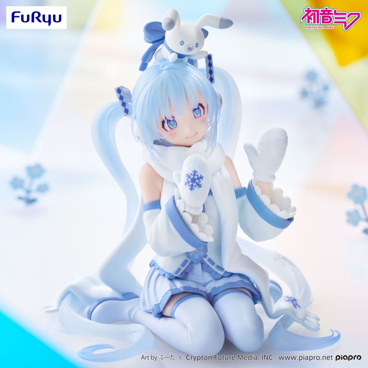 Furyu USA: Hatsune Miku Noodle Stopper - Snow Miku Sky Town 10th ver. Figure