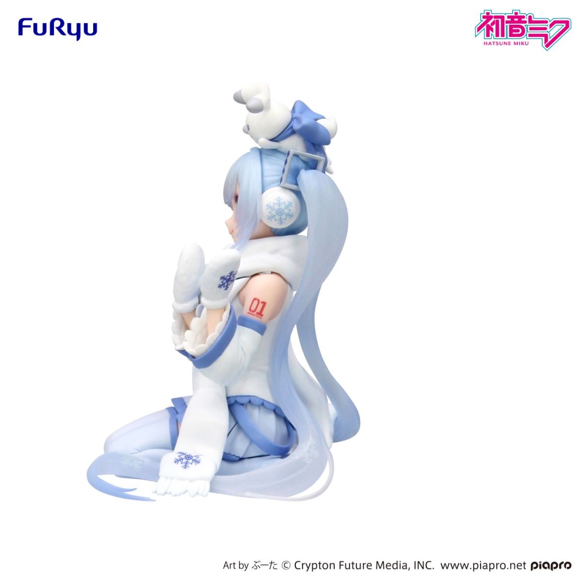 Furyu USA: Hatsune Miku Noodle Stopper - Snow Miku Sky Town 10th ver. Figure
