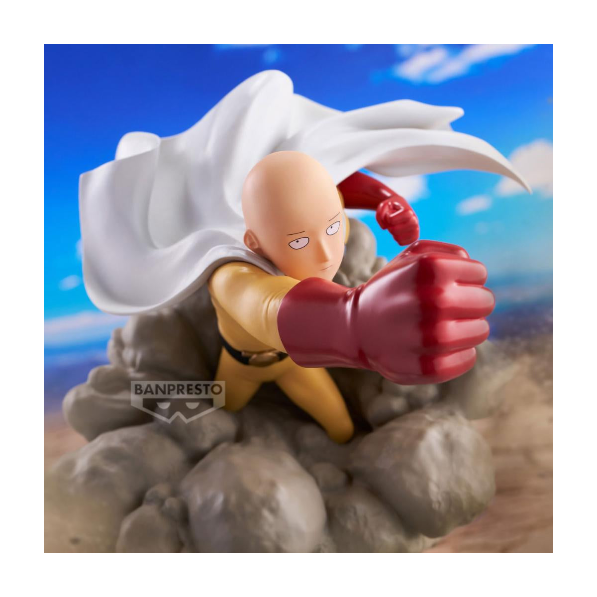 Banpresto - One Punch Man: Diorama Saitama Figure