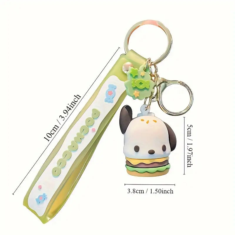 Sanrio Cute Ice Cream Collection Keychain