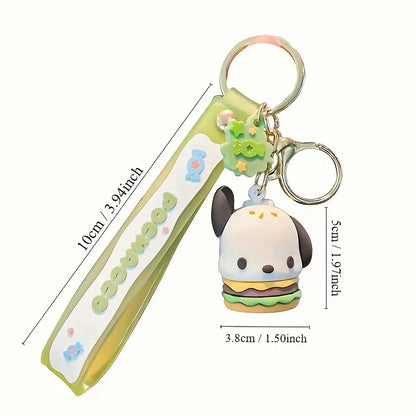 Sanrio Cute Ice Cream Collection Keychain