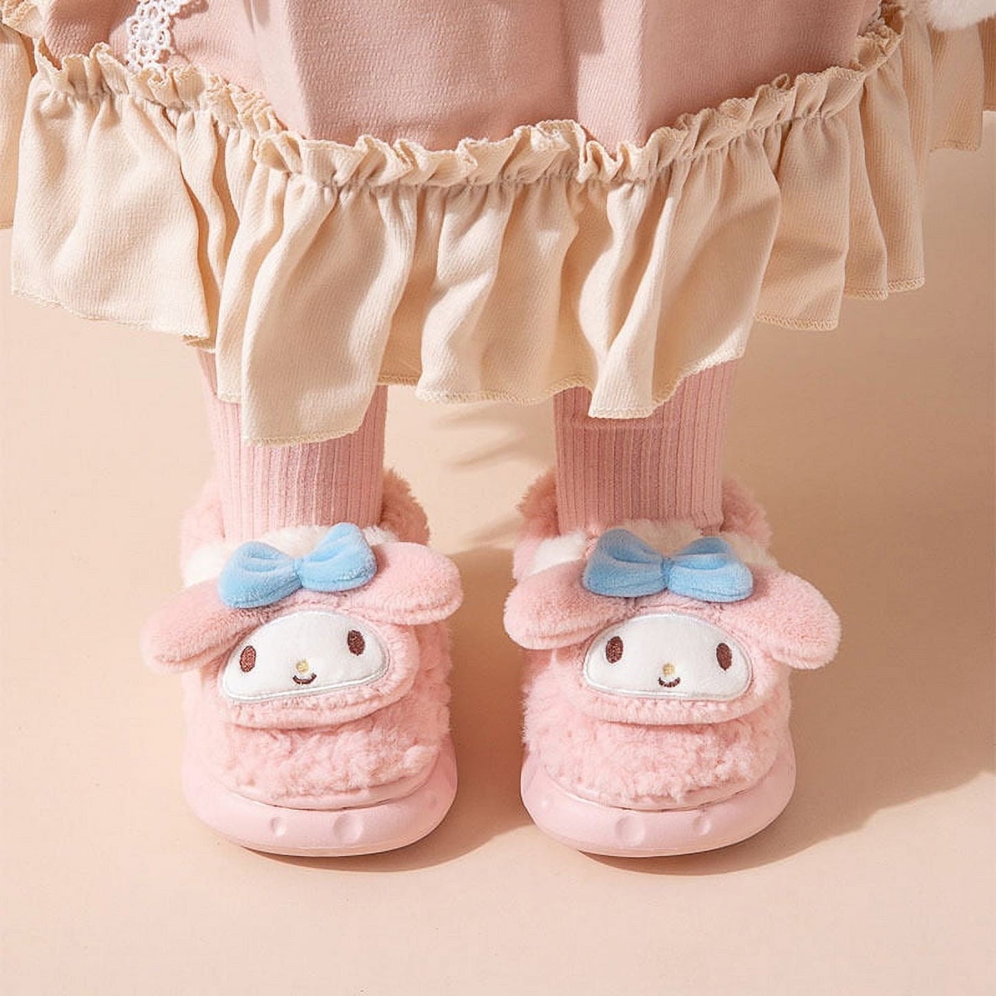 Sanrio Fluffy Winter Slippers