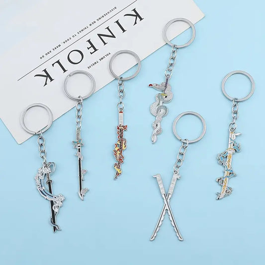 Anime Sword Keychain