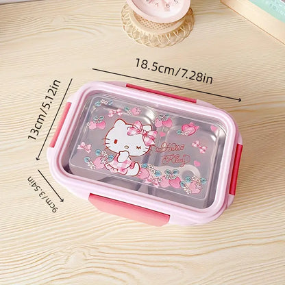 Sanrio Double Layer Stainless Steel Lunch Box