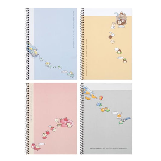 Dessert Spiral Notebook “I’ll go my way”