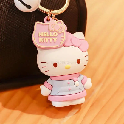 Kawaii Hello Kitty Girl Keychain