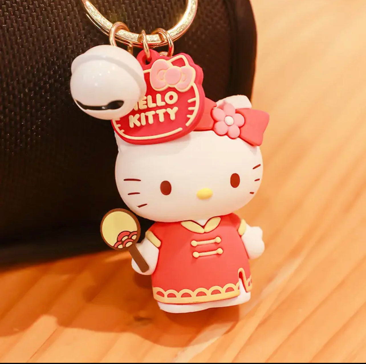 Kawaii Hello Kitty Girl Keychain